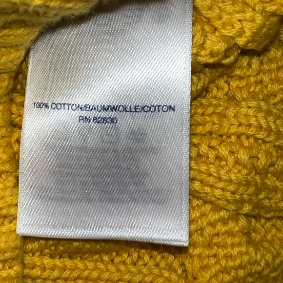 LANDS’ END Cable Knit Sweater | 100% cotton | Size S - Picture 6 of 6